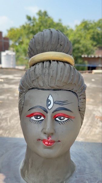 Shiv ji murti making/shiv idol making/shiv ji murti ji mitti murti making#shorts#shortvideo#artist