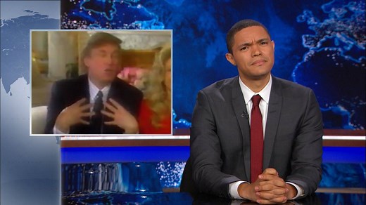 A 1994 clip of Donald J. Trump on "Lifestyles of the Rich and Famous" shows the billionaire mogul objectifying his infant daughter. ►Full episode: http://on.cc.com/1ROez2a | The Daily Show