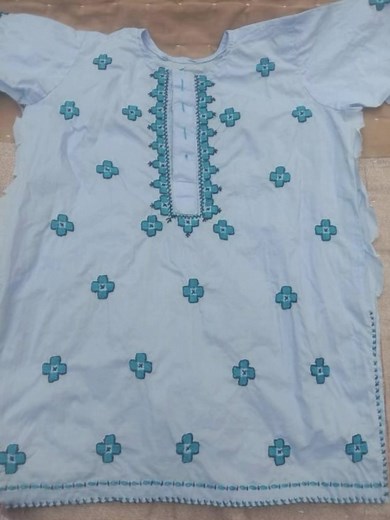 Hand Embroidery Kurta Designs for Baby Boys