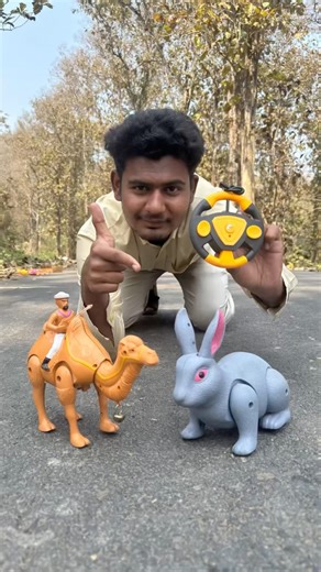 RC Remote Control Rabbit Vs Camel Unboxing And Testing | #unboxwithiftikar #rcanimals #shortsfeed