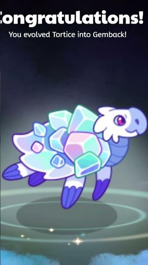 Tortice Evolves into Gemback in Prodigy Math! #gaming #prodigy #pets #animation