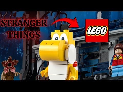 THE UPSIDE DOWN IN LEGO|The yellow yoshi serious ark