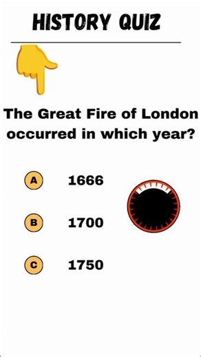 Only 1% Know This 😳 Great Fire of London Quiz