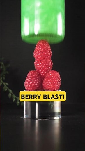 This is How the Raspberry Explodes in Slow Motion 🍓💥 | Satisfying ASMR