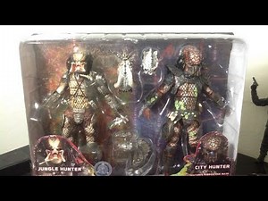 NECA Predator 2-Pack Jungle Hunter & BD City Hunter (Toys "R" Us Exclusive) Figure Review