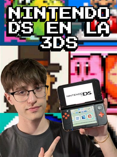 Tutorial para tener todos los juegos de la DS en el menú de la 3DS! #fyp #nintendo #ds #3ds #nds