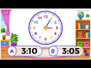 Clock Quiz for Kids | Telling the Time Quiz for Children | Learn to Tell Time | Quiz Time