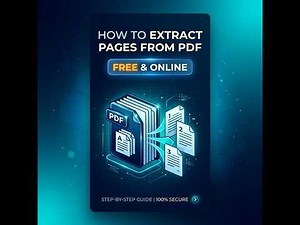 How to Extract Pages from PDF Free & Online (Zero Uploads!)