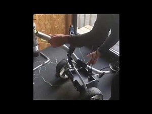 Motocaddy before & after repair