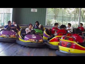 Six Flags Bumper Cars Raw Video