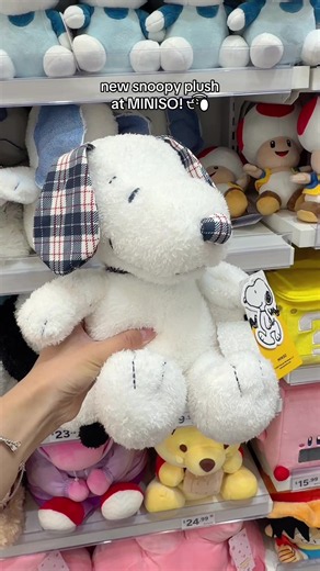 New Snoopy Plushies at MINISO — Cute Snoopy Plush Find