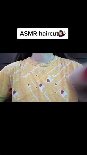 ASMR one minute haircut 💇🏻‍♀️subscribe my YouTube channel for more content ❤link in bio ❤🦋#asmrhaircombing #asmrhairplay #asmrhaircutroleplay #asmrbarber #oneminutehaircut #asmroneminute #haircutasmr #asmrhaircut #asmrtingles
