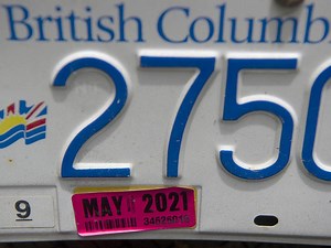 ICBC licence plate decals gone forever as of May 1