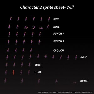 Epic Pixel Character sprite animations ★★★★★