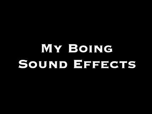 Boing sound effects