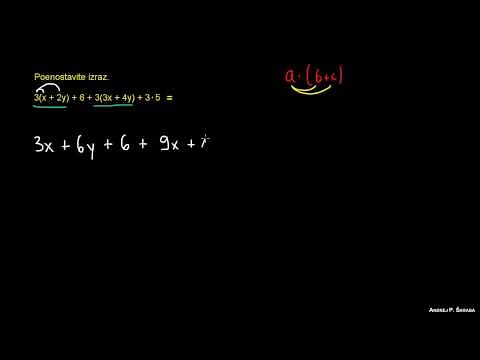 Poenostavljanje izraza