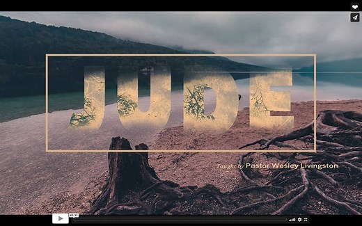 The book of Jude is full of Old Testament references and history. Join Pastor Wesley Livingston as he begins this great study! | Verse By Verse Ministry International