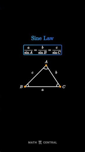 QUICKLY solve triangles with this LAW!