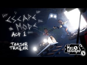 CURSE RETOLD - Escape Mode (ACT 1) // Teaser Trailer (Hello Neighbor 1 Mod) // Early Footage