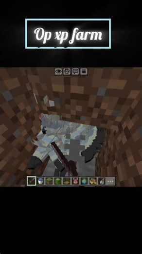 op xp farm in Minecraft 😱💀!.