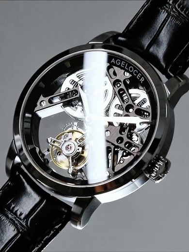 Agelocer Flying Tourbillon: The New Hollow Skeleton Watch Unveiled
