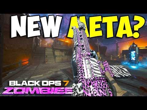 the NEW "MK35 ISR" ASSAULT RIFLE is... (BO7 Zombies Ashwood Survival)