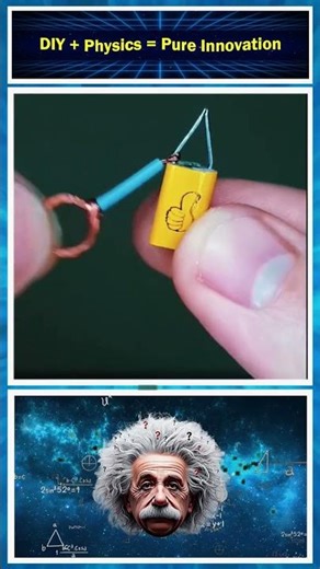 DIY + Physics = Pure Innovation ⚙️✨|#PhysicsShorts #physicsexplained #explorephysics