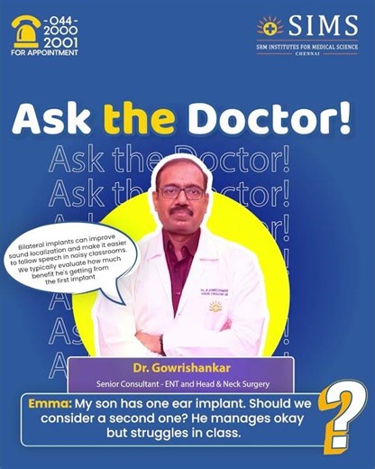 Bilateral Ear Implants for Kids: Improving Hearing, Learning & Sound Localization | SIMS Hospital