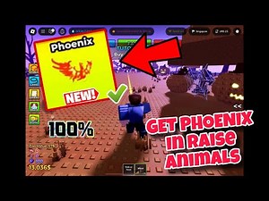 How To GET PHOENIX In Raise Animals! Roblox (Legendary Pet Unlock)