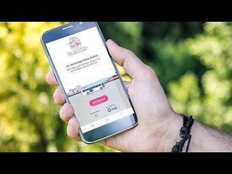 Key West Rides On Demand Bus Service. City of Key West Transit