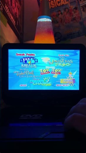 Sneak Peeks Menu from Ponyo 2010 DVD