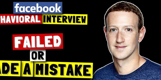 ✅ Tell Me About A Time You Failed Or Made A Mistake | Facebook Behavioral (Jedi) Interview Series 🔥