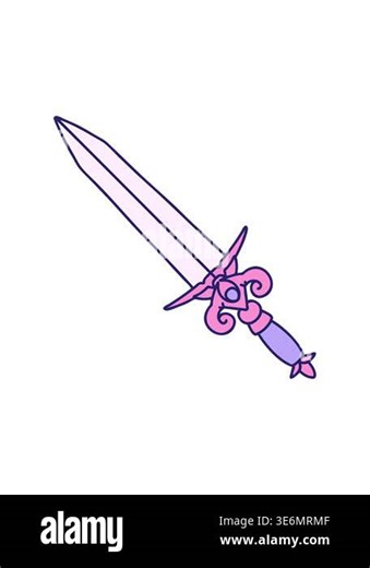 shaking motion animation of image of a dagger Stock Video Footage - Alamy