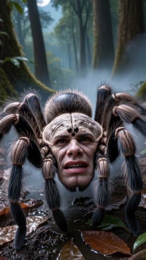 When a Spider Looks Human 😱 | Real or Nightmare? #spider