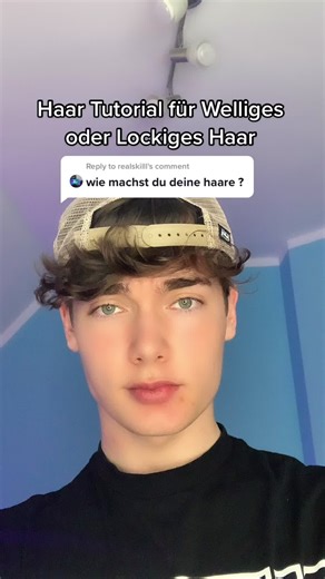 Lockiges Haar Styling Tutorial für Jungs