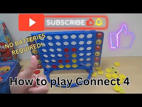 HOW TO PLAY CONNECT 4-CLASSIC BOARD GAME #boardgames #connect4 #howto #howtoplay #familygames