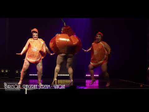 Mx Burlesque Victoria 2025 - Tangerine Scream - Unqiue - 2nd runner up