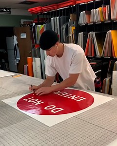 Watching road signs get made is weirdly satisfying to watch! 🅿️🚸 | LADbible