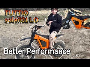 3000W Raw Power! Tuttio Soleil01 LO Electric Dirt Bike:220N.m⚡️#tuttio #dirtbike #tuttioebike