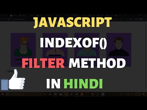 JavaScript String IndexOf() Method in Hindi