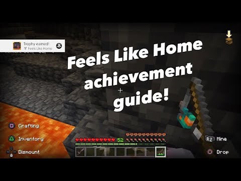 Feels Like Home Trophy / Achievement Guide | Minecraft 1.18