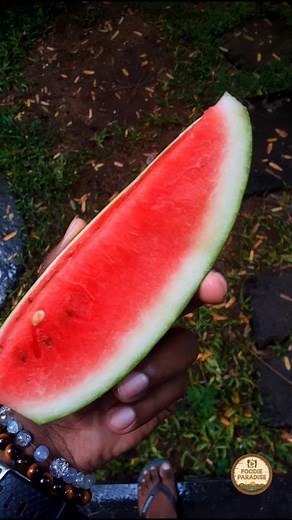 Juicy & Yummy Watermelon Slice 🍉💧 #shorts