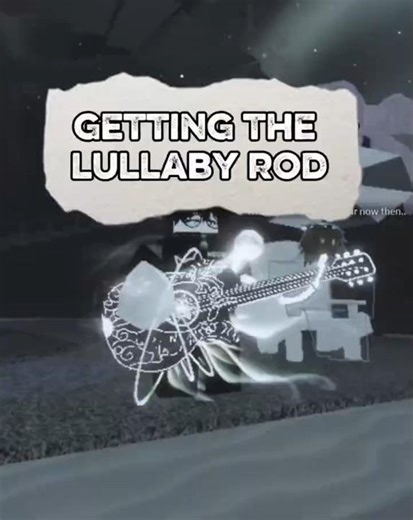 Getting and unrestricted lullaby rod on fisch #fisch #roblox