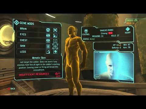 XCOM: Enemy Within - Gene Mod Guide and Skills walkthrough/tutorial/tips