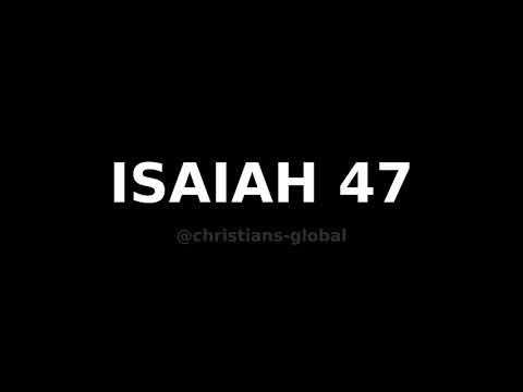 Isaiah Chapter 47 | Audio Bible | The Bible Experience