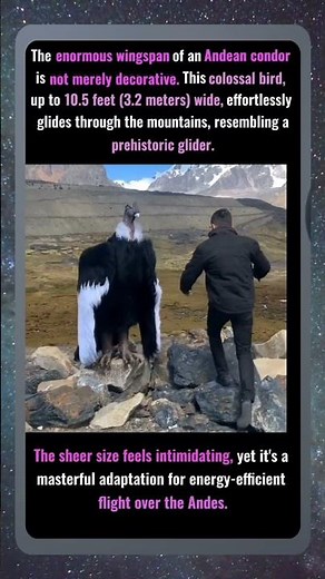 World's Biggest Bird Towers Over Human 😱🦅 Andean Condor Facts!