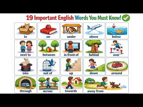 19 Important English Words Every Learner Must Know!