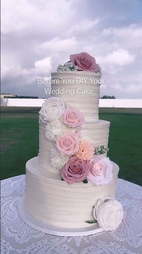 How to Make a Wedding Cake at Home (Beginner Friendly)