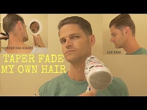 Self Fade Haircut Undercut | Tapered Ear Guards | High Volume Quiff