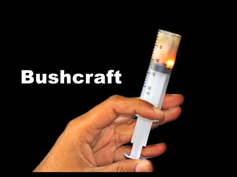 Fire Syringe #bushcraft #camping #survival #outdoors
